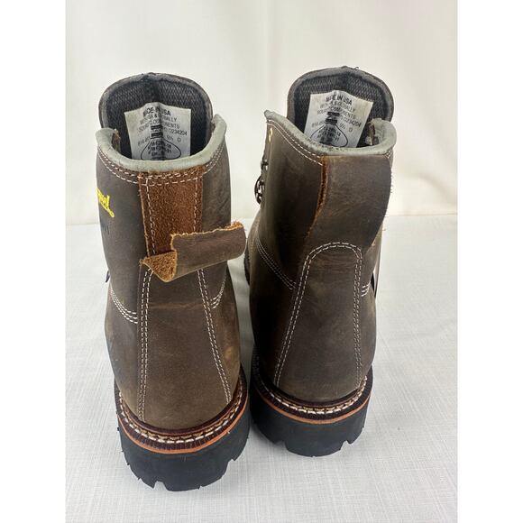 THOROGOOD AMERICAN LEGACY WP 400G SIZE 9.5 INSULATED NANO SAFETY TOE BOOTS - Picture 7 of 7